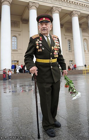 Празднование Дня Победы в Москве