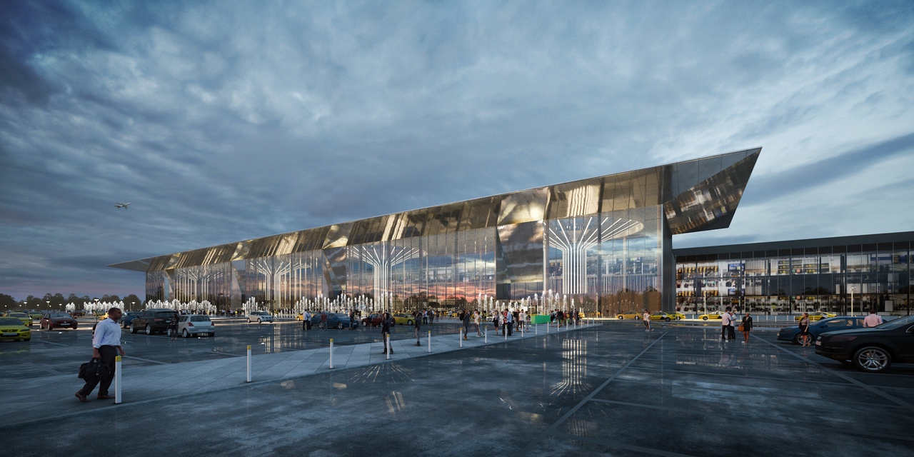 Новый терминал аэропорта Толмачево: как это будет выглядеть