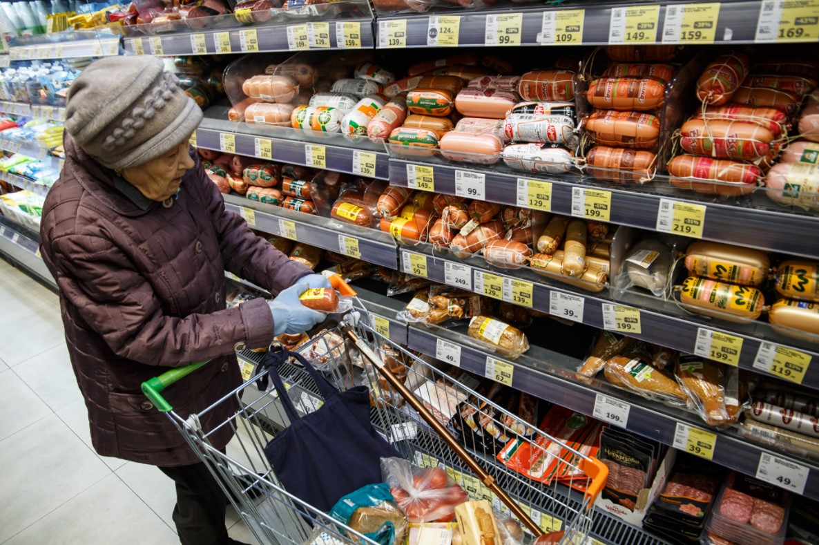 В среднем по России стоимость продуктовой корзины выросла на 5,3%