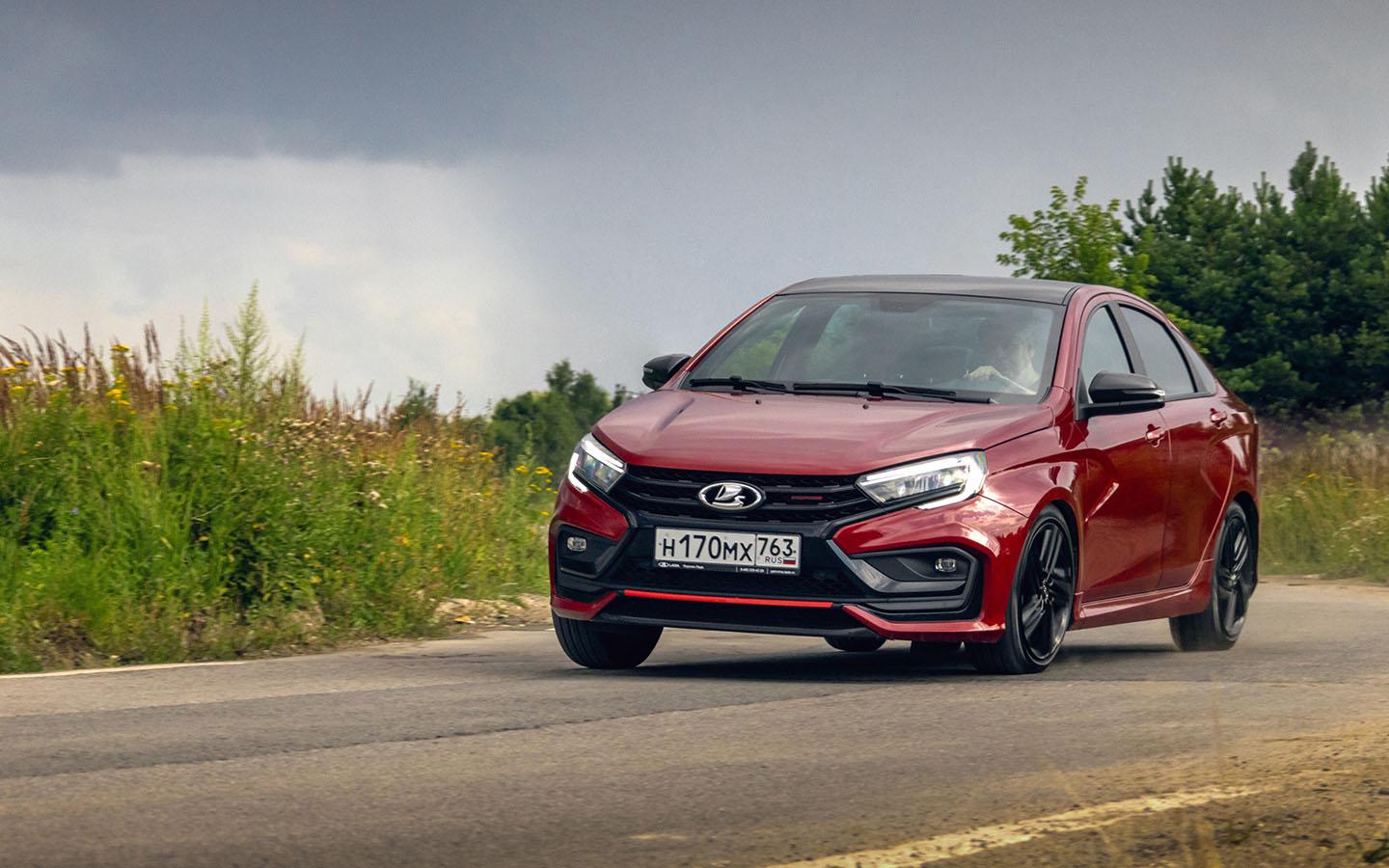 Красная тряпка. Тест-драйв новой Lada Vesta Sport