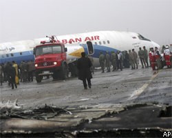 Аварийная посадка Ту-154 в Иране: пострадали 46 человек