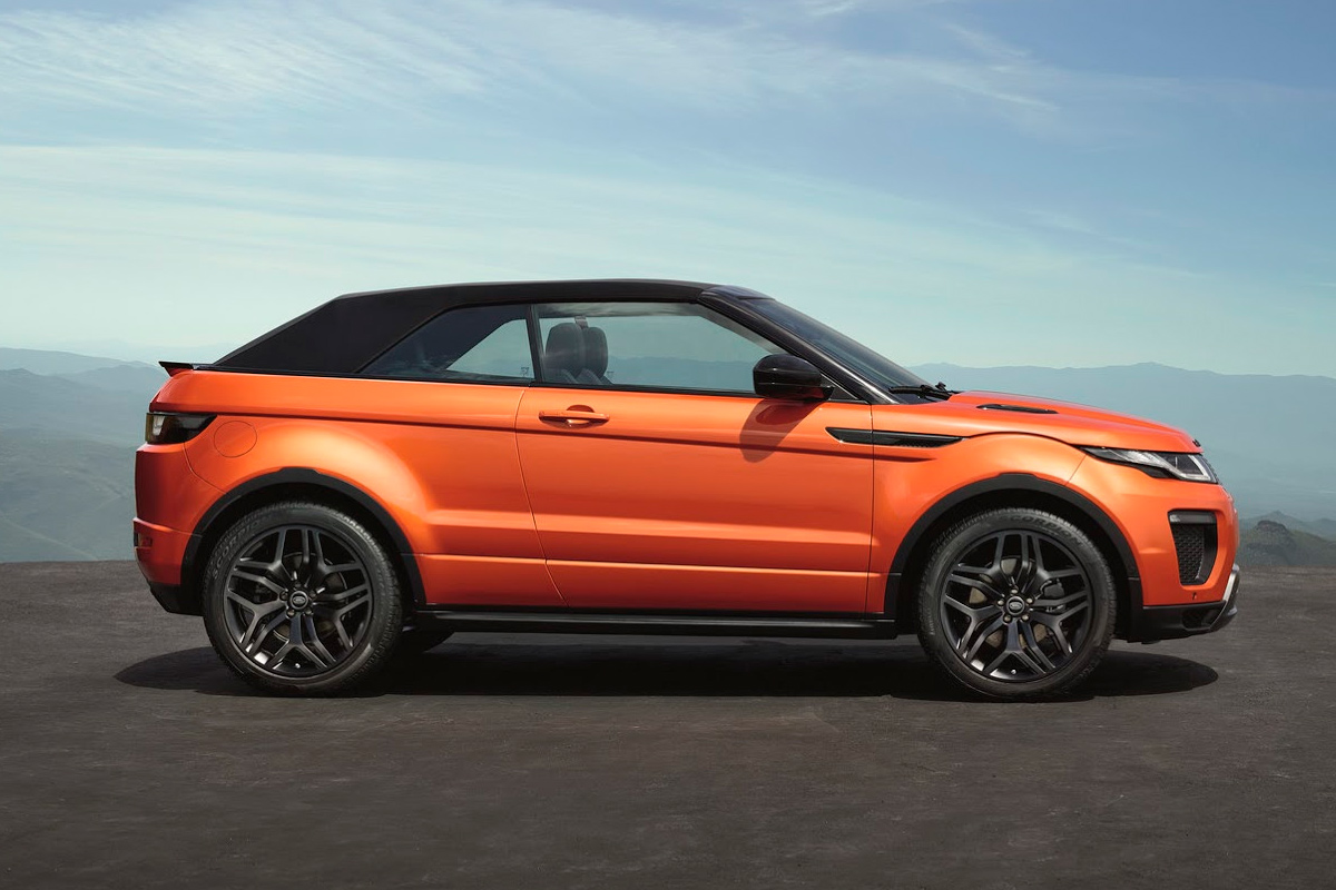 Land Rover представил кабриолет Range Rover Evoque :: Autonews