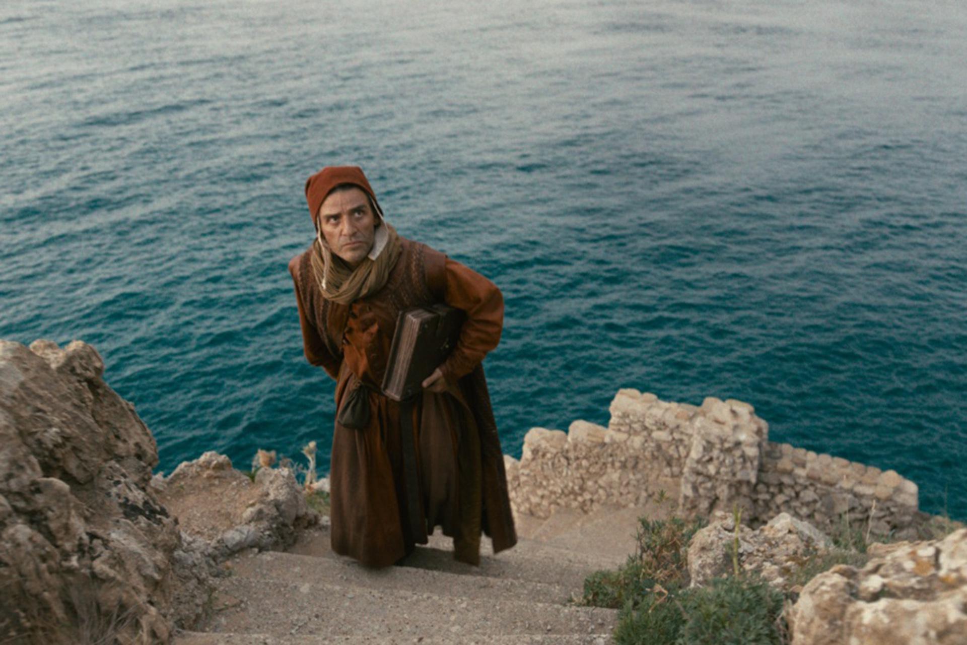 Оскар Айзек в фильме «В руке Данте»