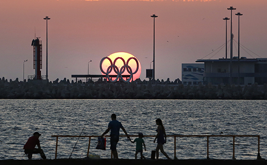 Олимпийская символика в Сочи


