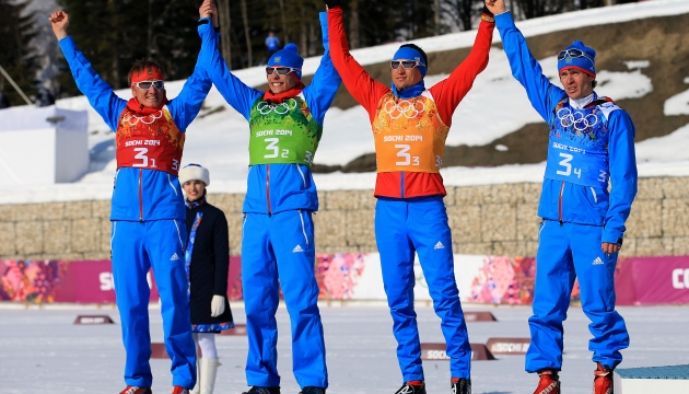 Российские лыжники стали вице-чемпионами в эстафете.