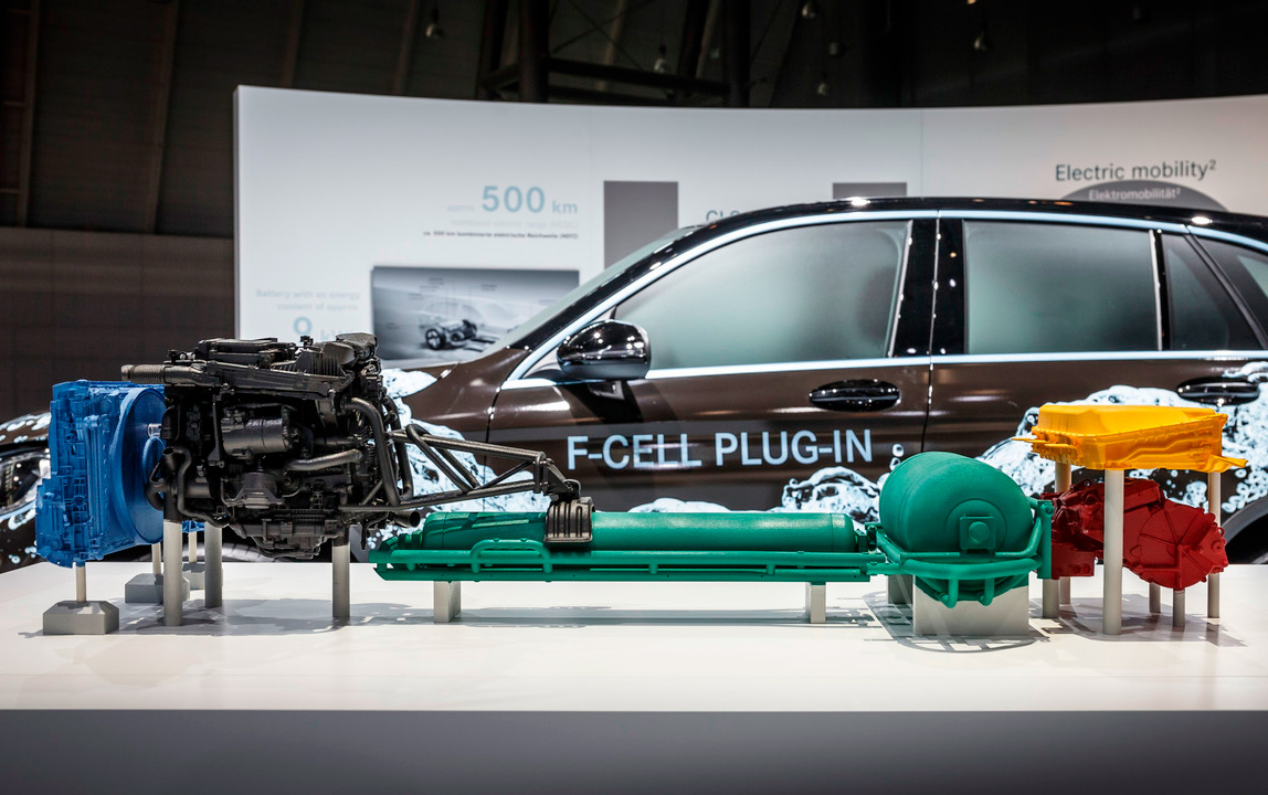 Mercedes-Benz создал водородный кроссовер