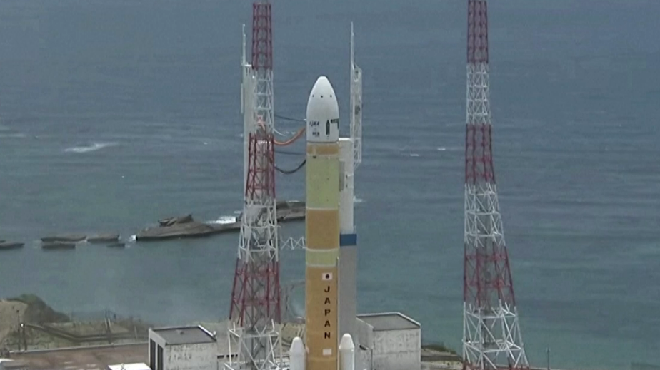 Япония запустила спутник на ракете H3. Видео