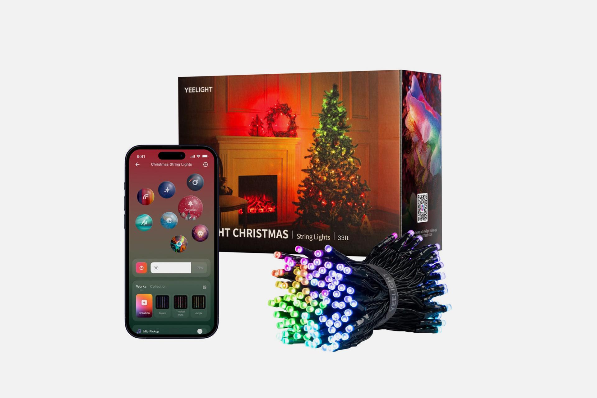 Умная гирлянда Yeelight, 9990 руб. («Технопарк»)