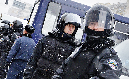 Сотрудники милиции Украины, 2013 год