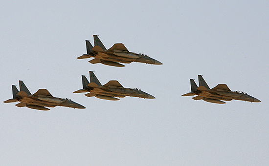 Истребители F-15 ВВС Саудовской Аравии
