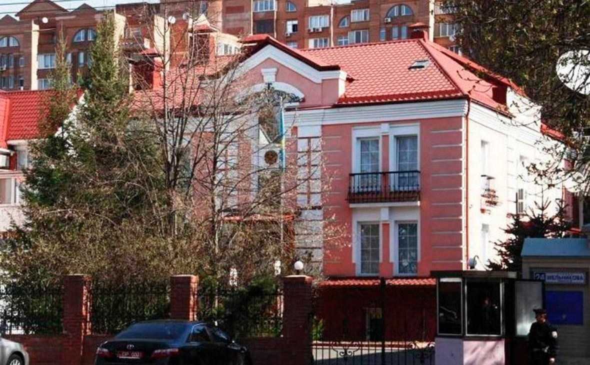 Здание посольства Казахстана в Киеве