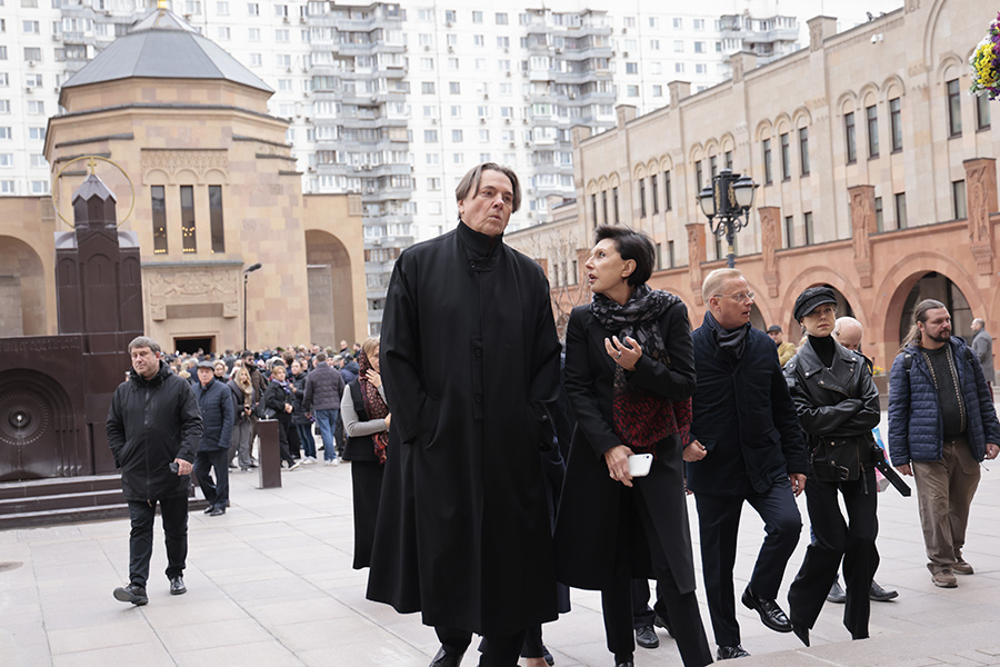 Константин Эрнст, Татьяна Миткова и Эрнест Мацкявичюс