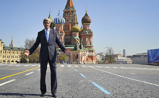Госсекретарь США Джон Керри в&nbsp;Москве, 2013 год