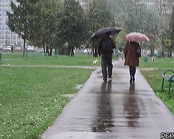 В выходные в Москве по-прежнему будут идти дожди