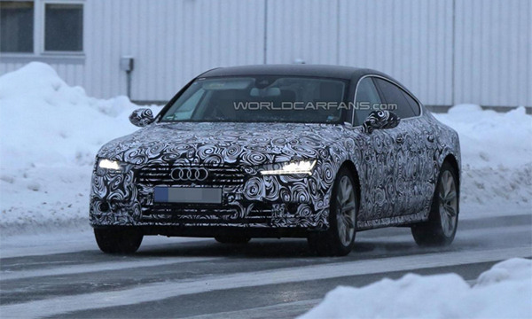Audi A7 с матричной оптикой покажут в этом году 