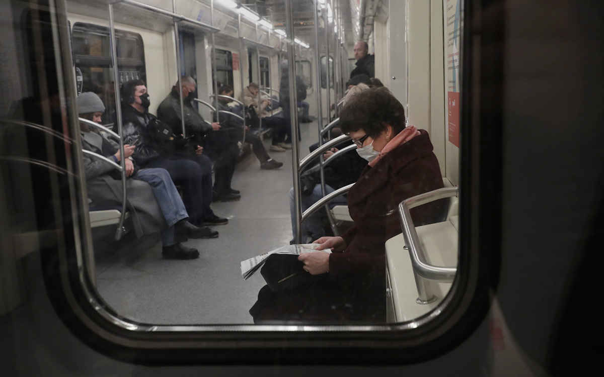 Власти Москвы сообщили о рекорде в метро с начала пандемии