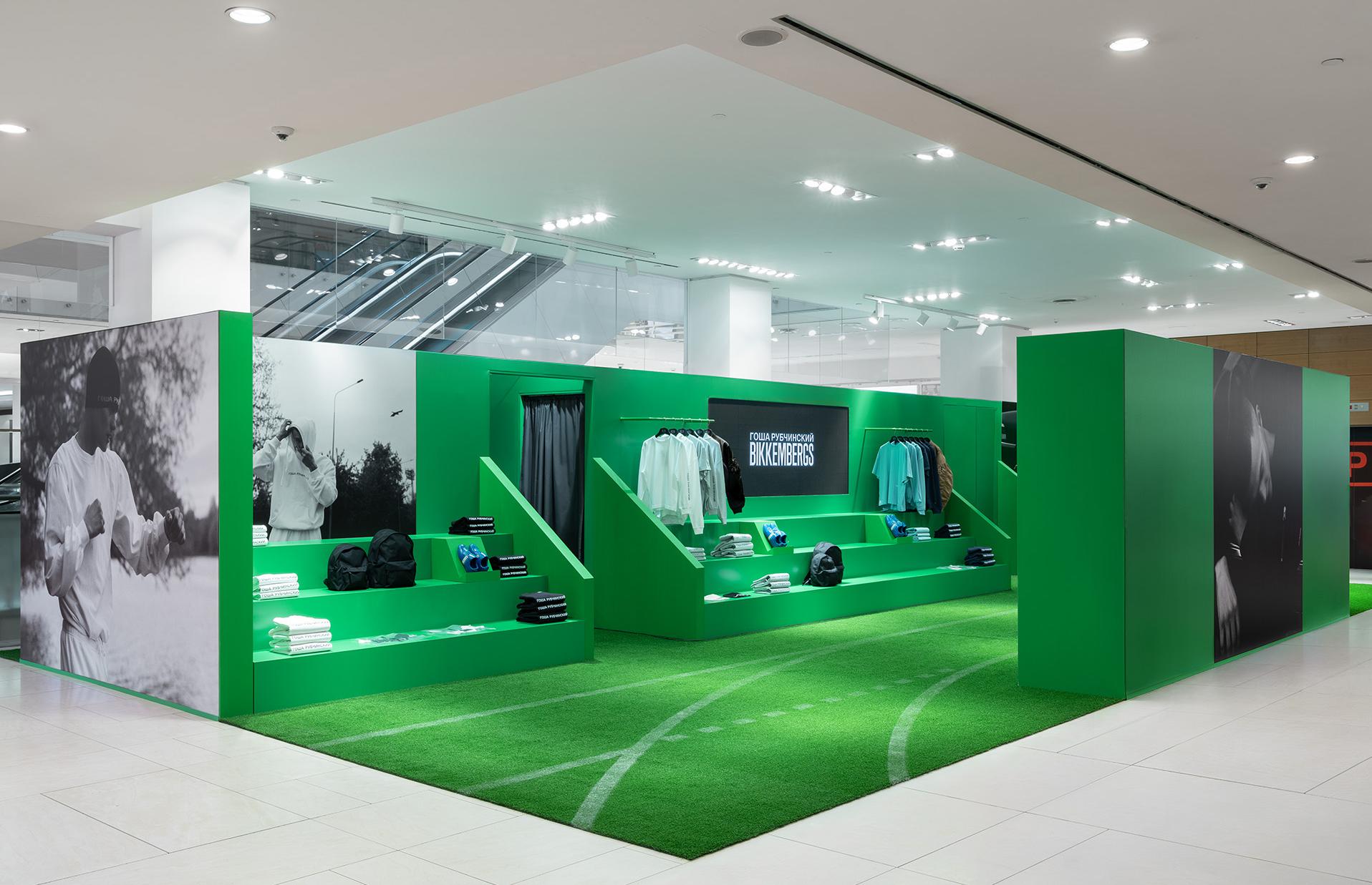 Пространство бренда «Гоша Рубчинский» в ЦУМе