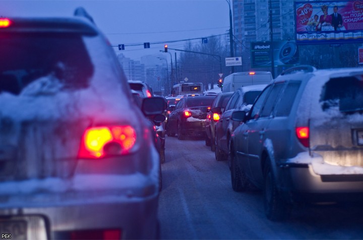 В Москве сложилась критическая дорожная обстановка