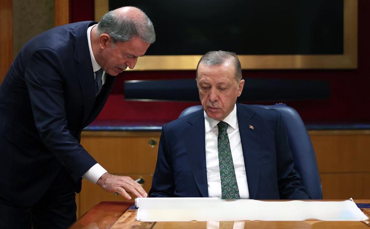 Эрдоган отдал приказ об операции в Ираке и Сирии после саммита G20"/>













