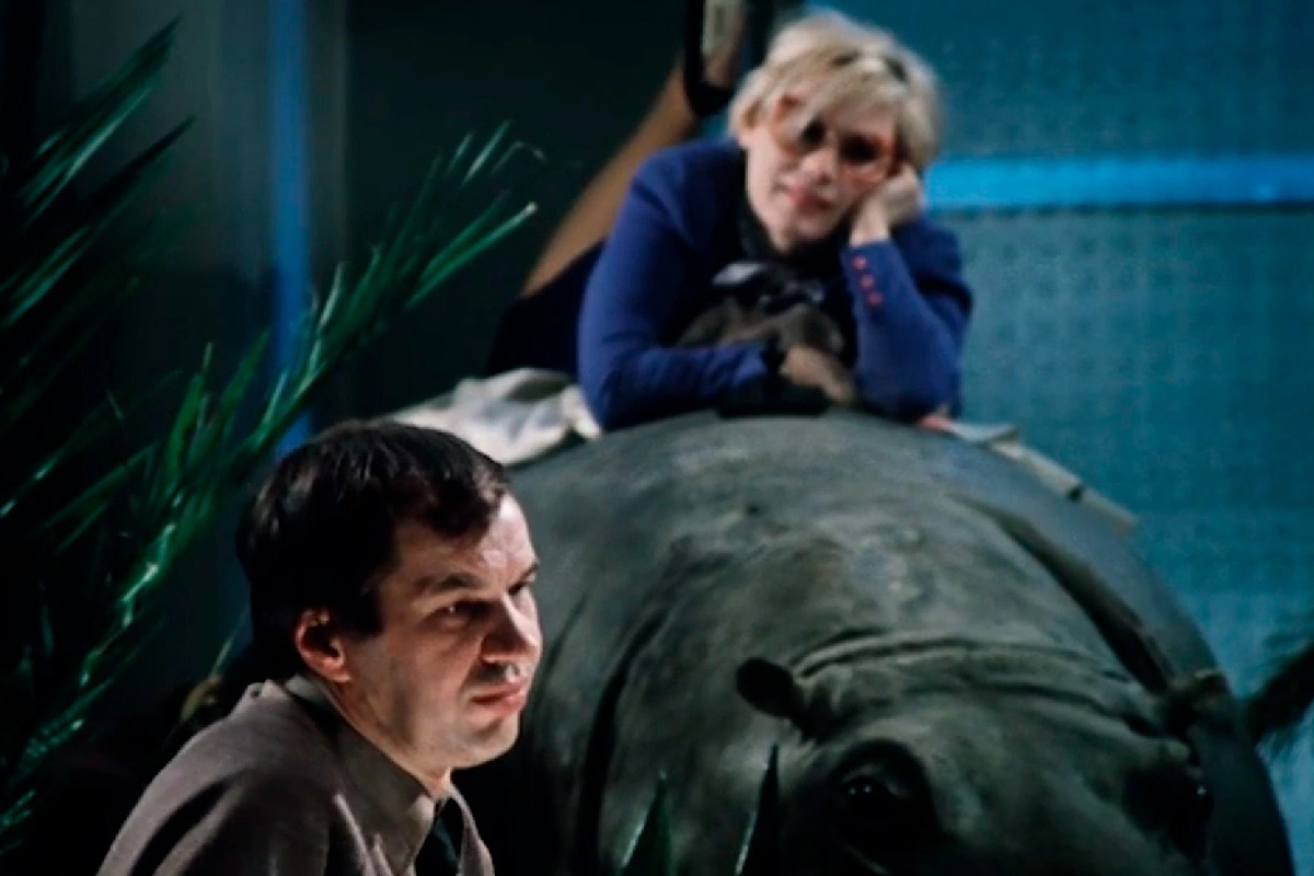 Кадр из фильма «Гараж», режиссер Эльдар Рязанов, 1979 год