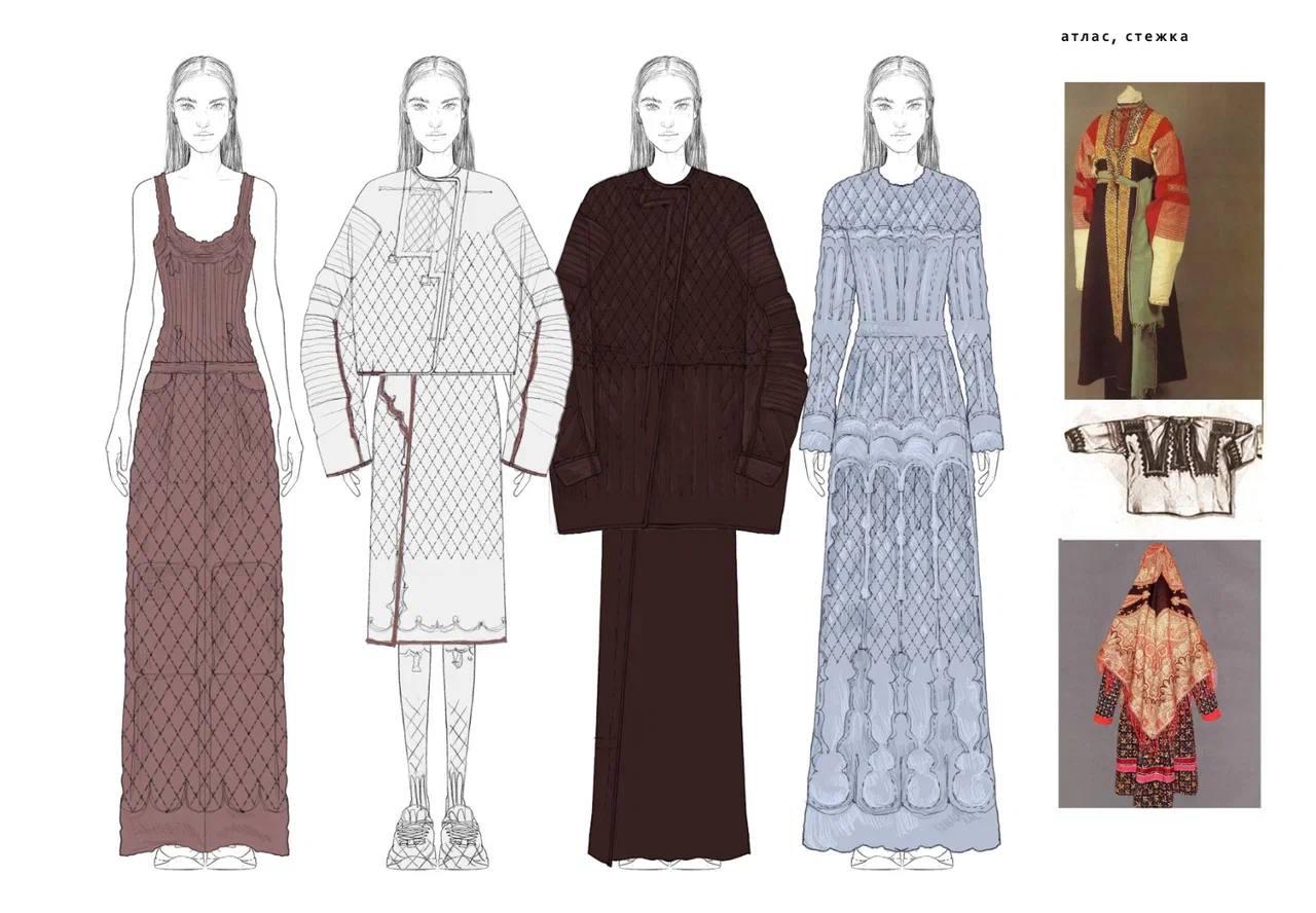 Эскизы для выставки &laquo;Сны Алены&raquo;