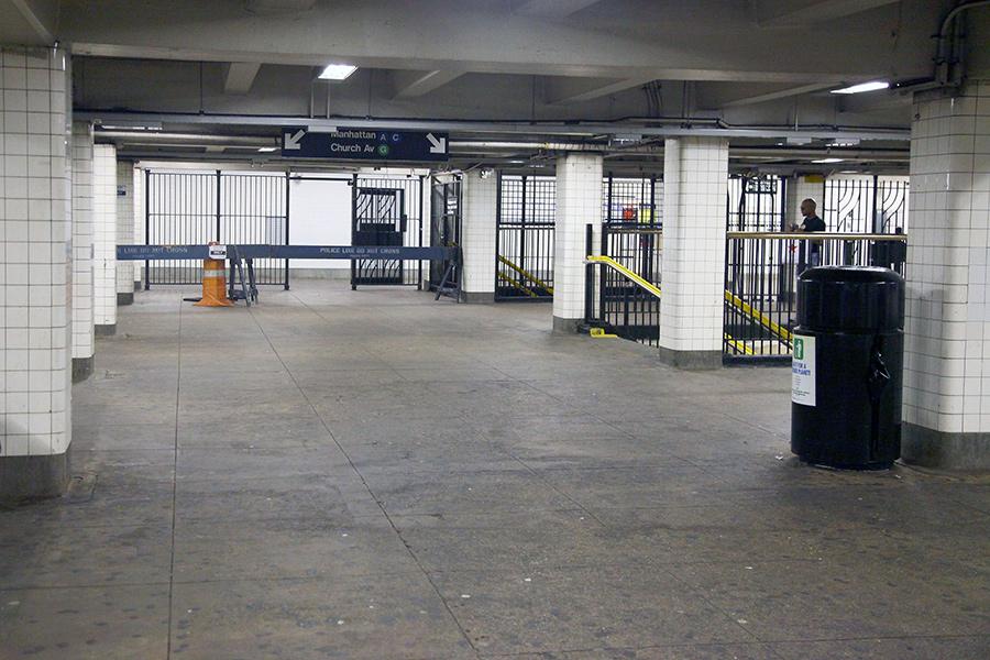 Станция метро Hoyt-Schermerhorn в Нью-Йорке, где был снят клип на песню Майкла Джексона Bad