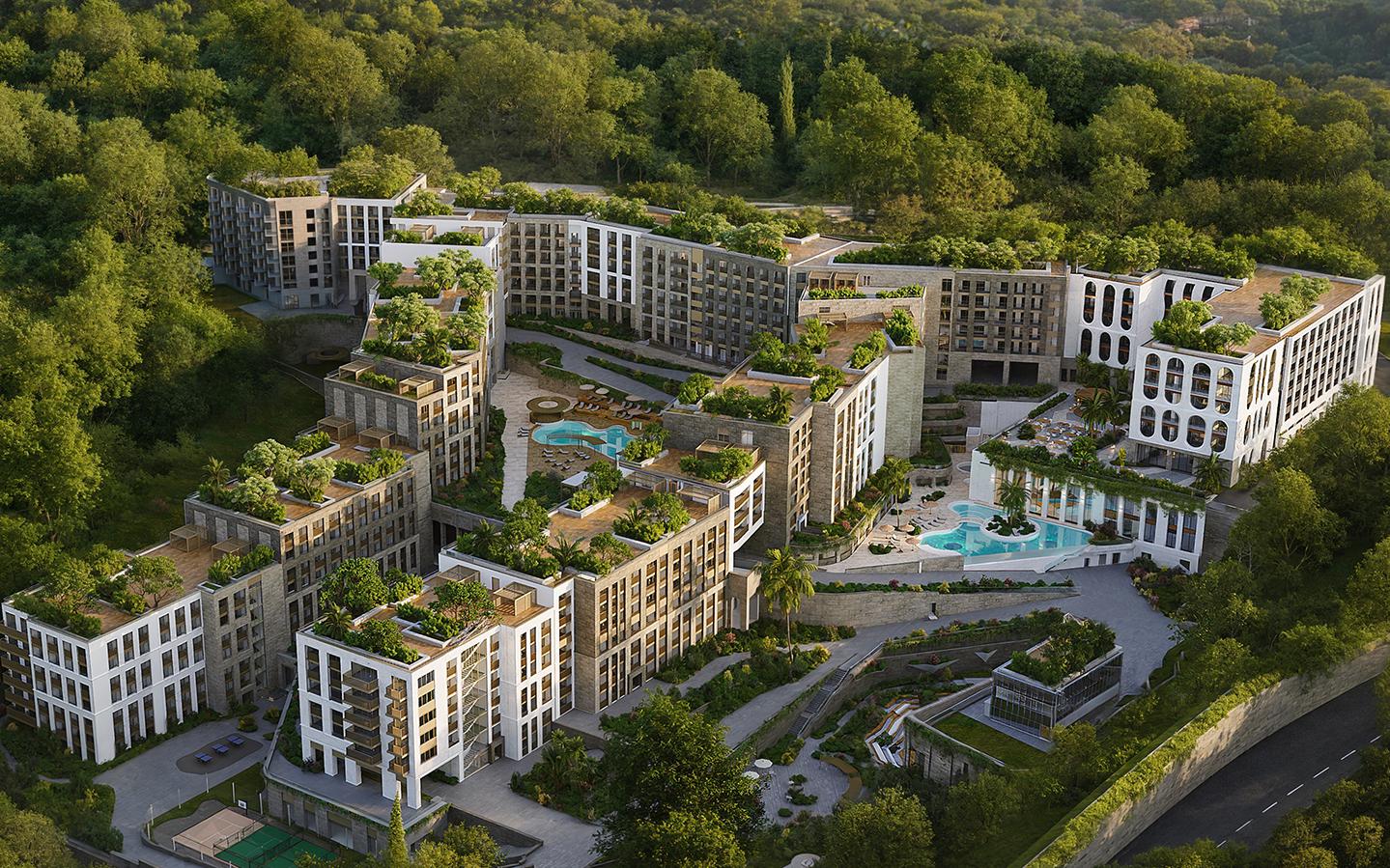 Проект гостиничного комплекса 5* &laquo;Сиалия&raquo; в Сочи