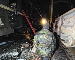 Движение поездов в Новосибирской обл. изменили из-за ЧП с боеприпасами