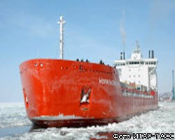 Арктический флот "Норникеля" пополнил ледовый контейнеровоз