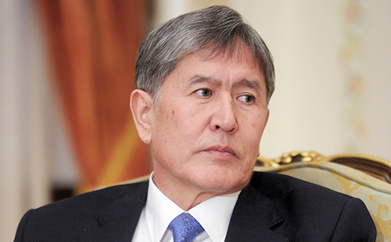 Президент Киргизии Алмазбек Атамбаев


