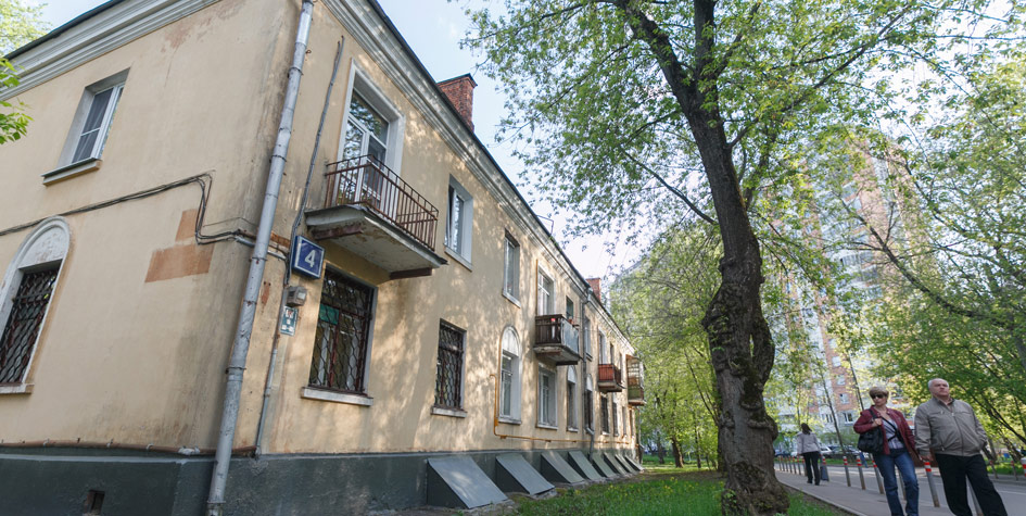 Двухэтажный жилой дом на&nbsp;Вересковой улице в&nbsp;районе Свиблово, попавший в&nbsp;предварительный список для&nbsp;включения в&nbsp;проект реновации