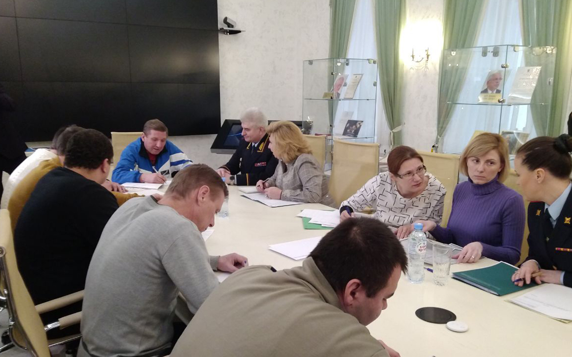 Татьяна Москалькова на встрече с обменеными из Укрыины моряками