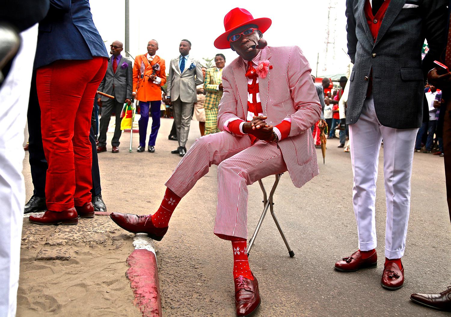 Бодуэн Муанда, фотография&nbsp;из серии &laquo;La SAPE&raquo;