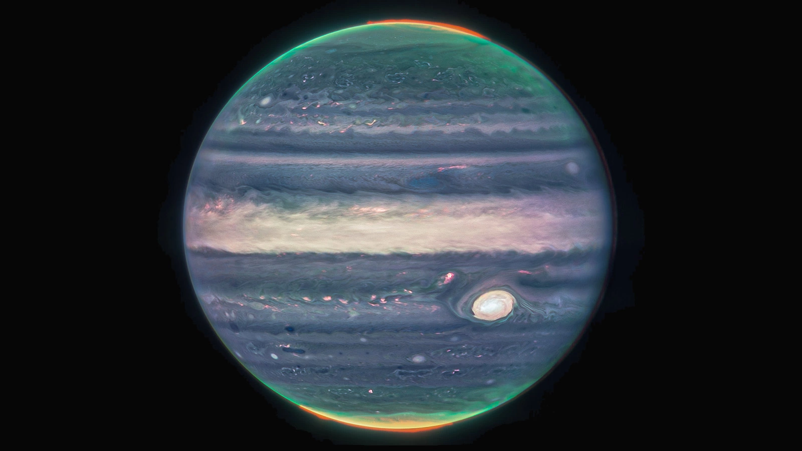 NASA, ESA, CSA, Jupiter ERS Team; image processing by Judy Schmidt.