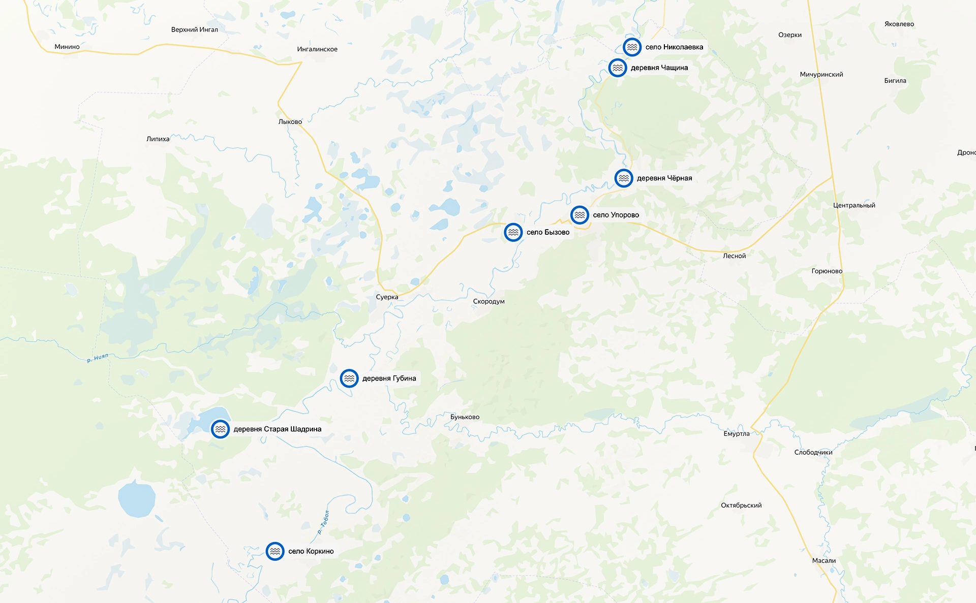 сервис «Яндекс.Карты»