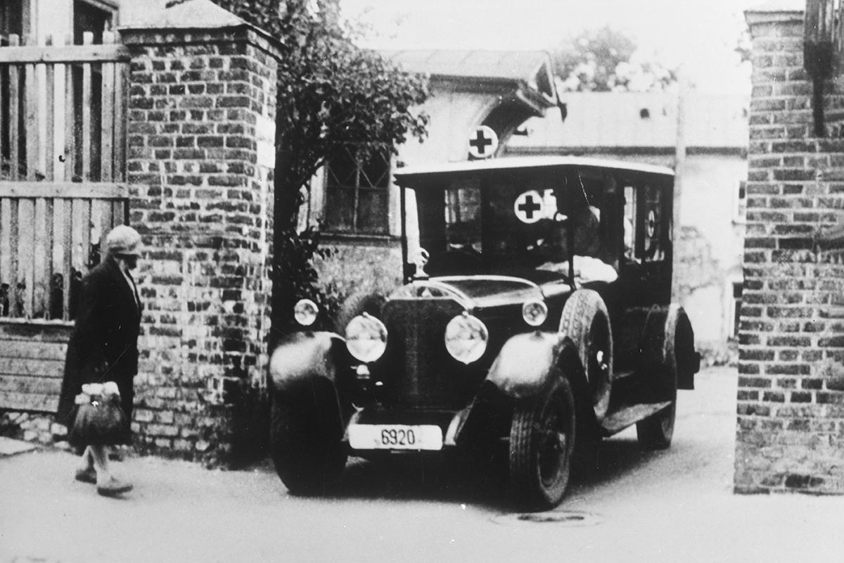 Машина скорой медицинской помощи, 1925 год