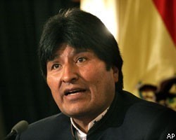 Э.Моралес впервые признал, что из боливийской коки делают кокаин
