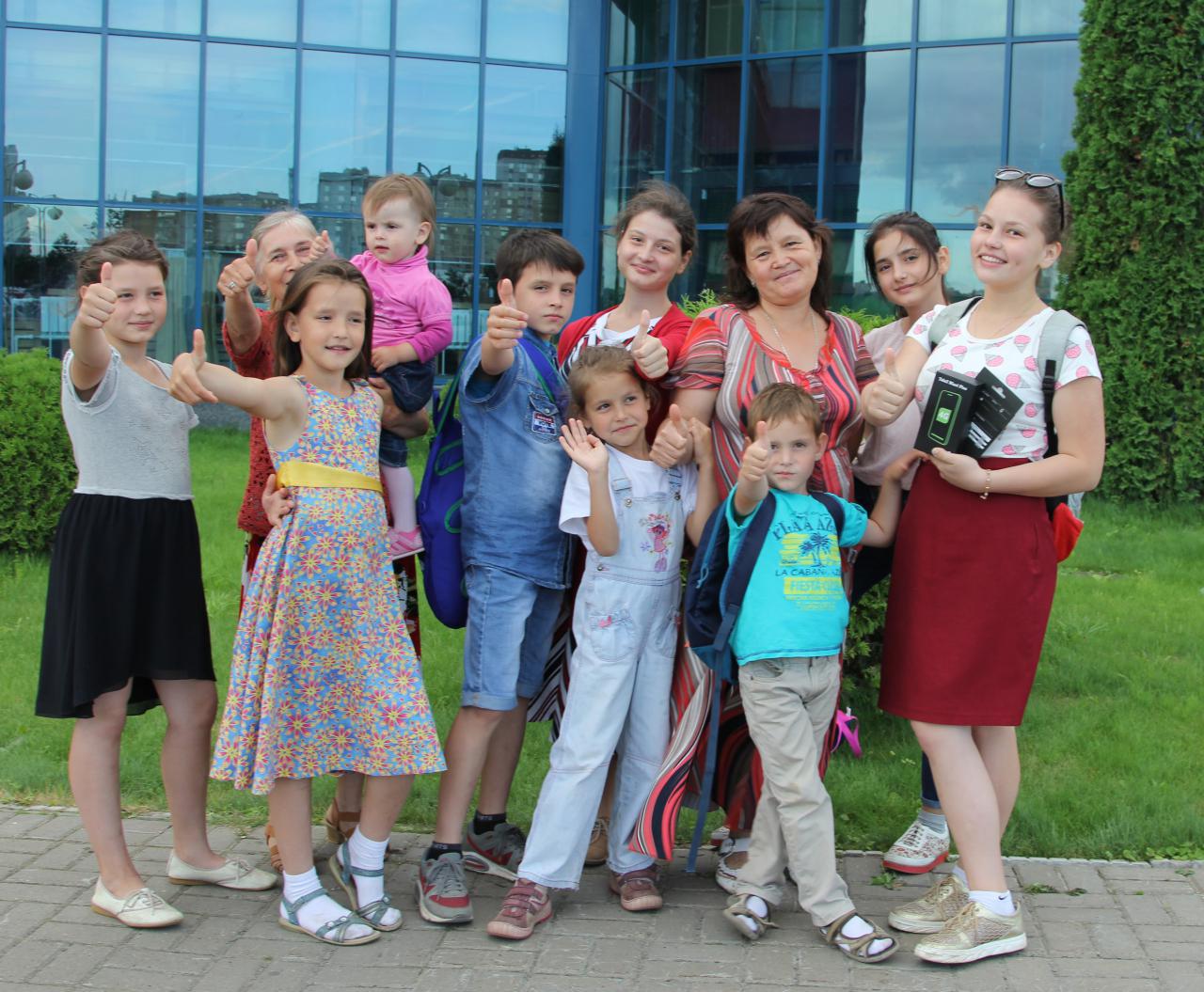 ТНВ подарил «счастливый выходной» многодетной семье из Казани