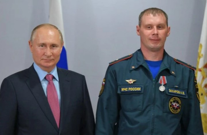 Владимир Путин и Александр Захаров