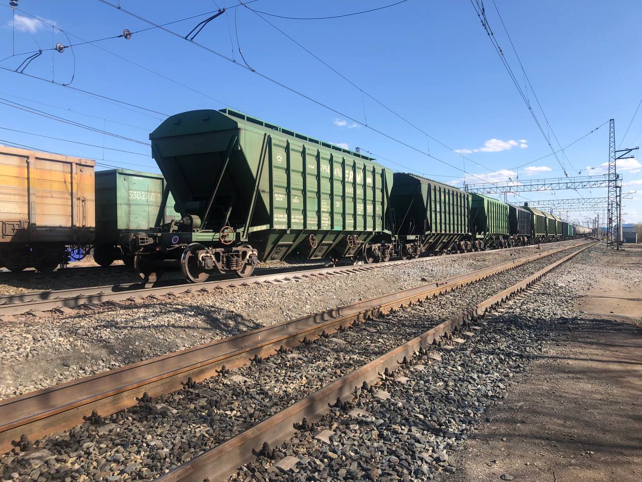 В Прикамье загорелся электровоз — РБК