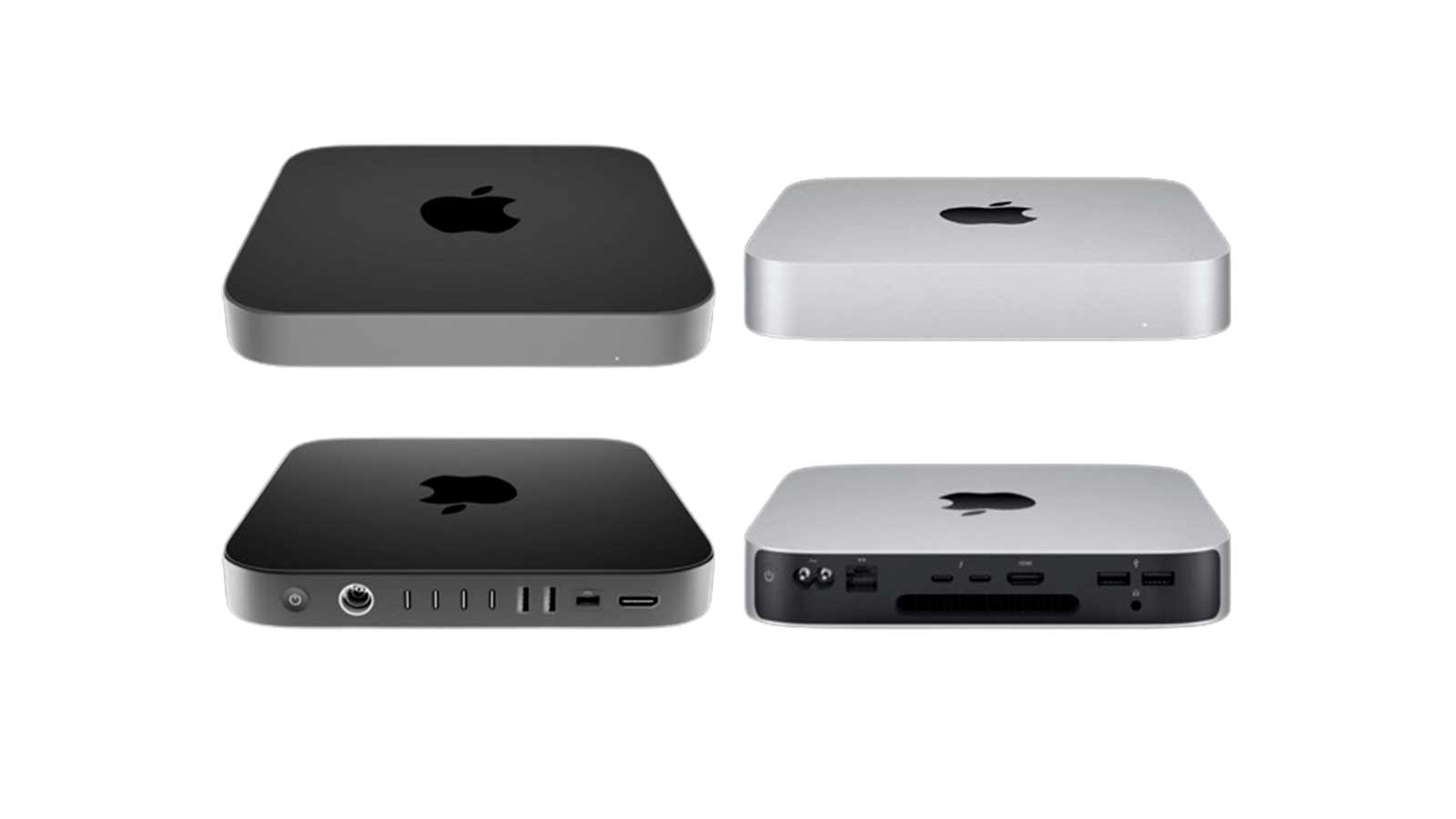 <p>Mac Mini (слева) будет сопоставим с корпусом Apple TV</p>