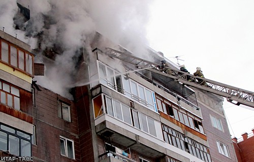 МЧС назвало причину взрыва в жилом доме в Томске