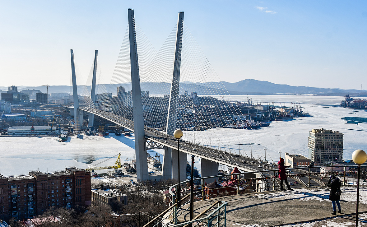 Вид города&nbsp;Владивостока