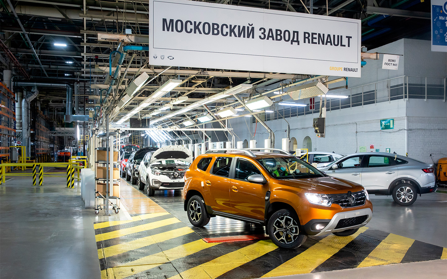 В Москве началось производство нового Renault Duster
