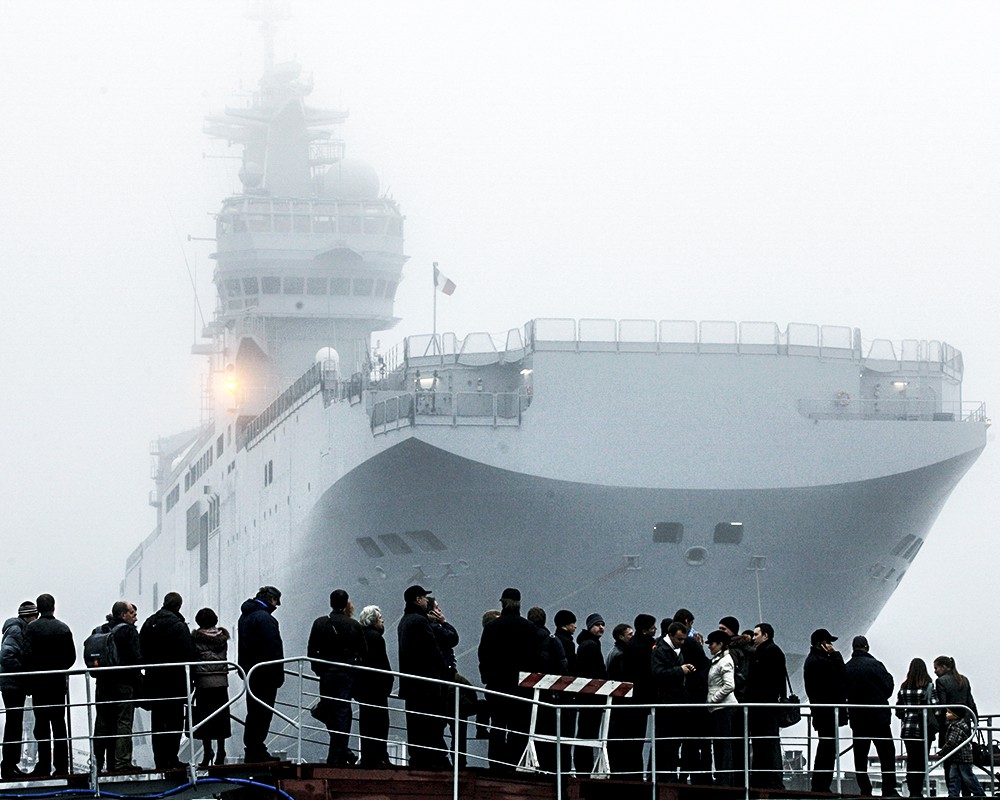 Вертолетоносец "Мистраль". Архив