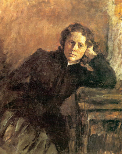 В.А. Серов &laquo;Портрет О. Трубниковой&raquo;, 1885
