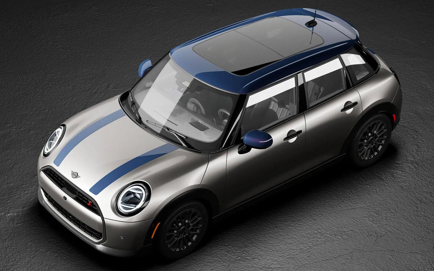 Mini выпустила спецверсию Cooper S Rooftop Edition с двухцветной окраской