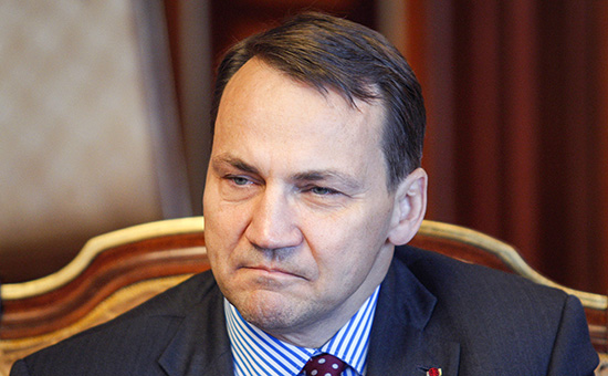 Польский политик Радослав Сикорский