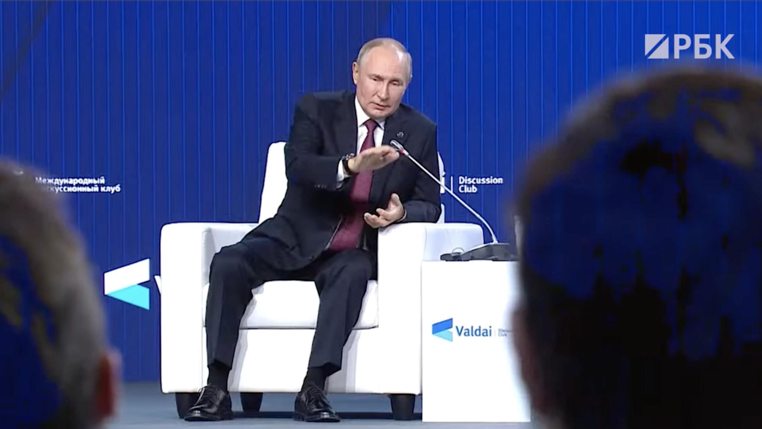 «Самое опасное десятилетие». Главные заявления Путина на «Валдае»