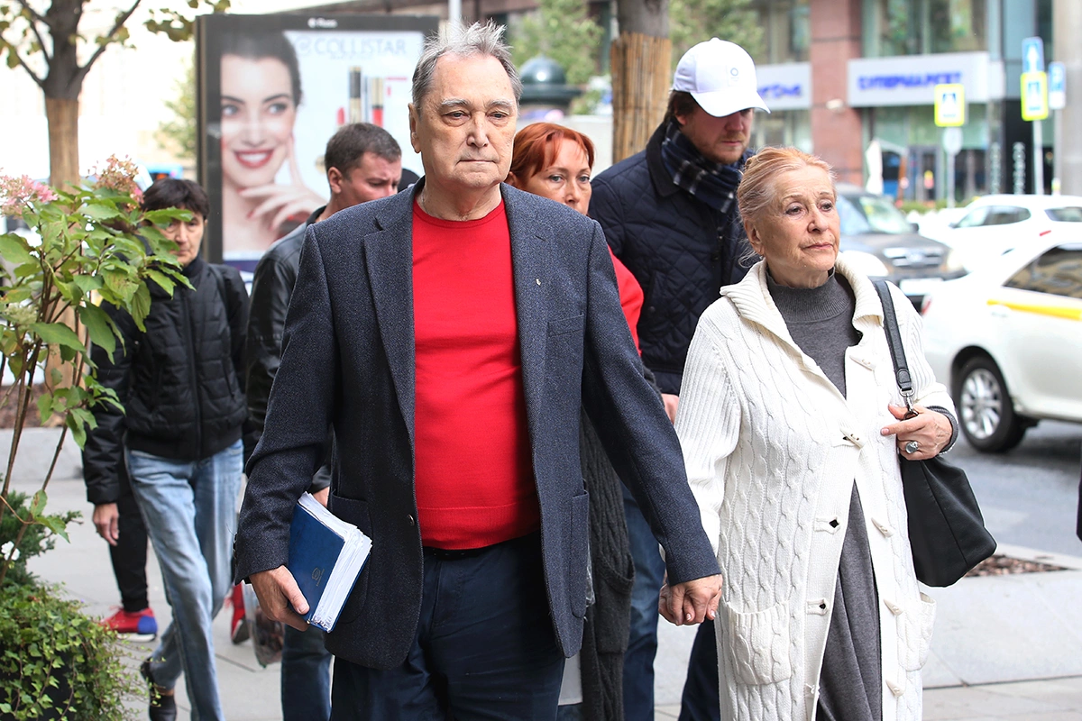 Владимир Коренев и жена Алефтина Константинова в 2019 году